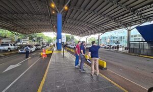 Verifican instalación de cámaras de seguridad en la zona primaria del Puente de la Amistad