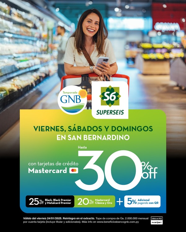 Banco GNB presenta exclusivos beneficios en Superseis y Delimarket | Locales | 5Días