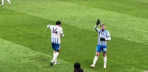 Versus / ¿Lo había anticipado? Así se despedía Enciso de los hinchas de Brighton en Old Trafford