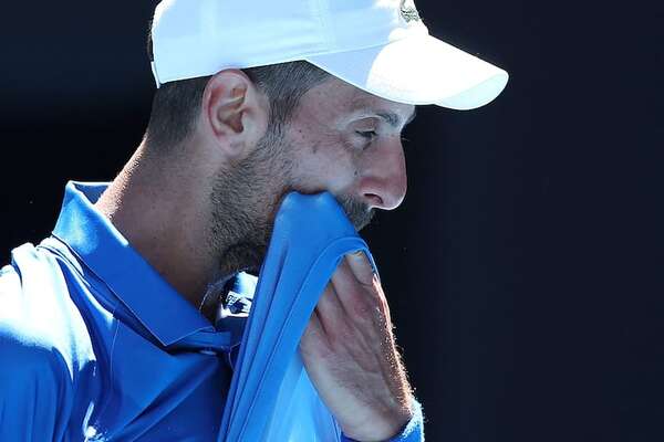 Djokovic: “Si hubiera ganado el primer set, tal vez lo hubiera intentado” - Tenis - ABC Color