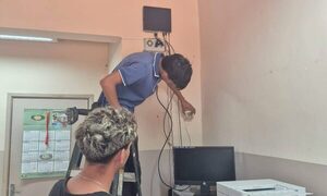 Instalan cámaras de seguridad en Urgencias del hospital distrital de Franco