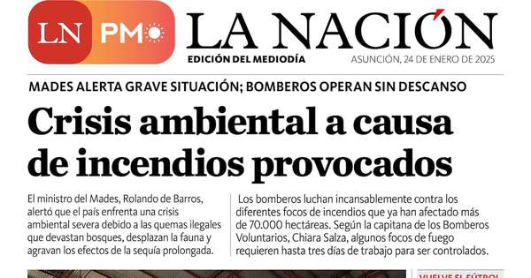 La Nación / LN PM: edición del 24 de enero