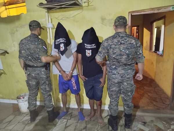 Dos detenidos tras un asalto con arma blanca en el barrio Villa Armando
