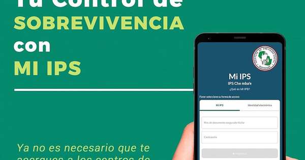Diario HOY | IPS facilita el control de sobrevivencia con nueva app para jubilados y pensionados