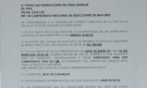 Postergan arranque de las Eliminatorias de salonismo