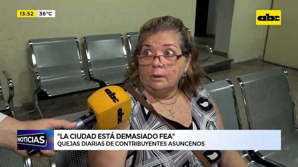 Cansados de pagar impuestos de una ciudad en ruinas: la queja de los contribuyentes asuncenos - ABC Noticias - ABC Color