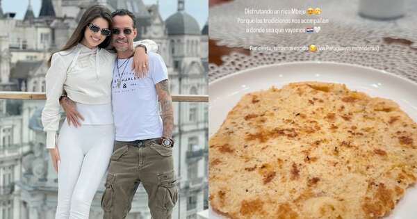 La Nación / Nadia y Marc tuvieron antojo de mbejú en Miami: “Las tradiciones nos acompañan”