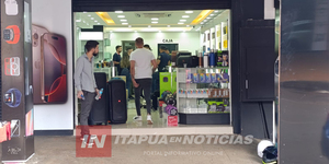 LOCAL DEL CIRCUITO COMERCIAL SUFRIÓ MILLONARIO HURTO DURANTE LA MADRUGADA - Itapúa Noticias