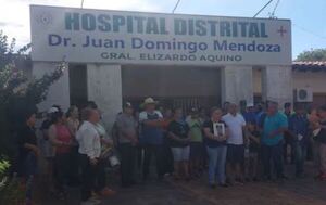 Intervienen hospital distrital de Gral. Aquino tras muerte de hombre que no fue atendido