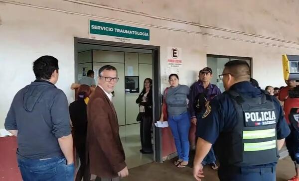 Diputado denuncia “terrorismo de Estado” tras allanamiento en hospital de CDE - Portal Digital Cáritas Universidad Católica