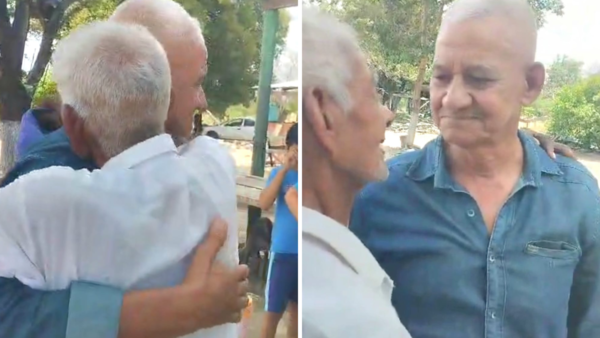 Vallemí: Emotivo reencuentro de dos hermanos tras 50 años separados