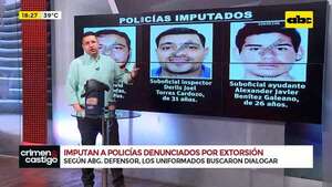 Imputan a policías por presunta coacción grave: “solo buscaron dialogar”, según abogado - Crimen y castigo - ABC Color