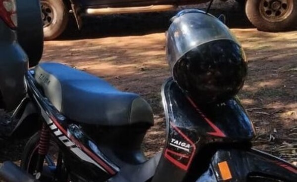 Hurtan motocicleta en el barrio Ciudad Nueva