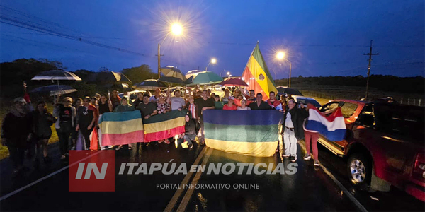 MANIFESTACIONES POR EL TRASLADO DEL PEAJE PERSISTIRÁN HASTA QUE COMIENCEN LOS TRABAJOS - Itapúa Noticias
