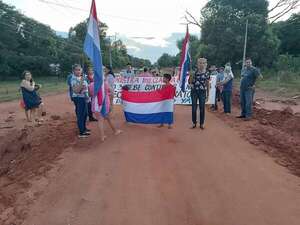San Juan Bautista: reanudan movilización exigiendo continuación del tramo tres de la ruta del progreso - Nacionales - ABC Color