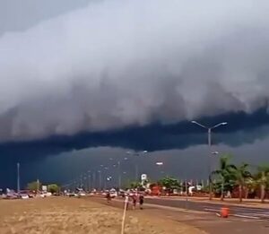 (VIDEO). Ou hina: Tiempo vai se muestra imponente en la zona Sur del país