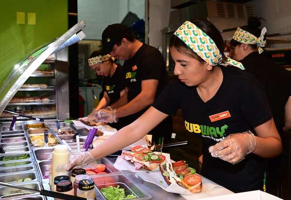 Subway inaugura primeras sucursales en Asunción para revolucionar el mercado gastronómico - Negocios - ABC Color
