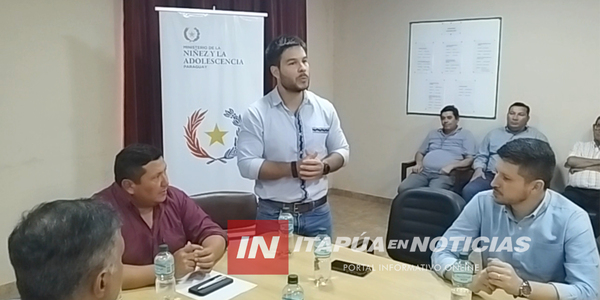 MINISTRO DE LA NIÑEZ REALIZARÁ MILLONARIA INVERSIÓN EN ALTO VERÁ - Itapúa Noticias