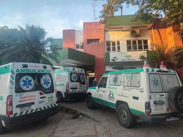 SEME ya no puede hacer traslados de pacientes porque móviles están sin acondicionadores de aire, denuncian - Nacionales - ABC Color