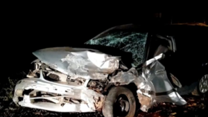 Violento choque de autos deja a dos conductores fallecidos en Nueva Italia
