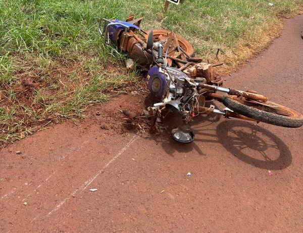 Trágico accidente de tránsito en Mayor Otaño deja un motociclista fallecido