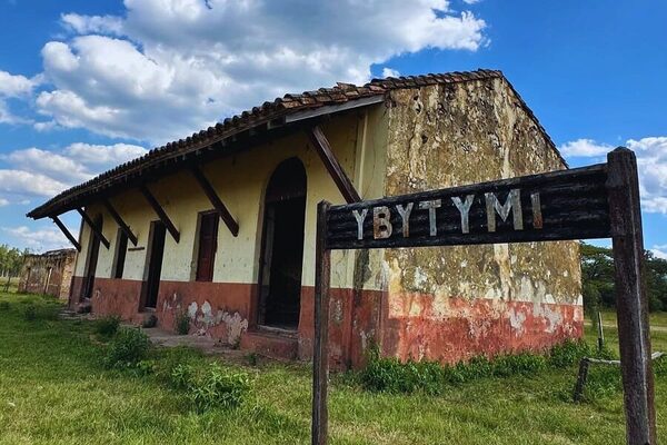 Presentarán en Ybytymí la restauración de su Estación de Tren