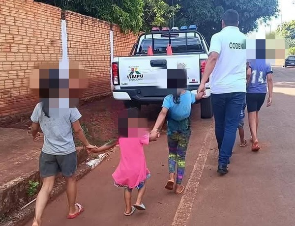 Rescatan a 5 hermanitos que eran brutalmente maltratados por su padrastro