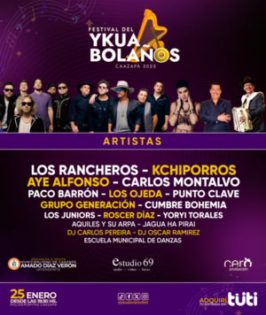 ¡Festival Ykua Bolaños es hoy y será transmitido por las pantallas del Trece! - trece