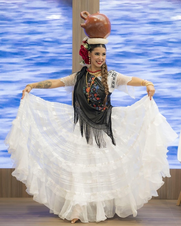 El espectáculo de danza paraguaya deslumbró en el stand de Paraguay en FITUR 2025 - .::Agencia IP::.
