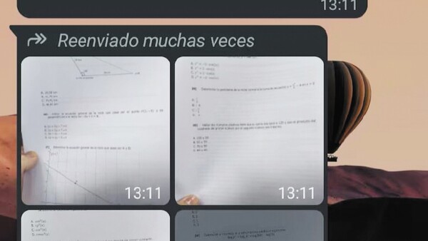 ¿Hubo copiatines en el examen para las becas?