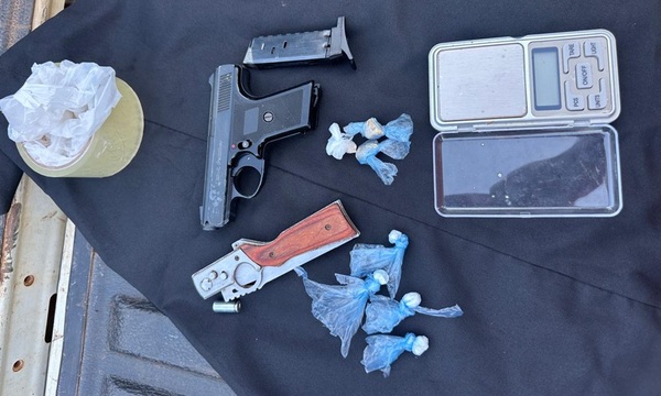 Aprehendido con drogas, pistola de juguete y vehículo en Coronel Oviedo - OviedoPress
