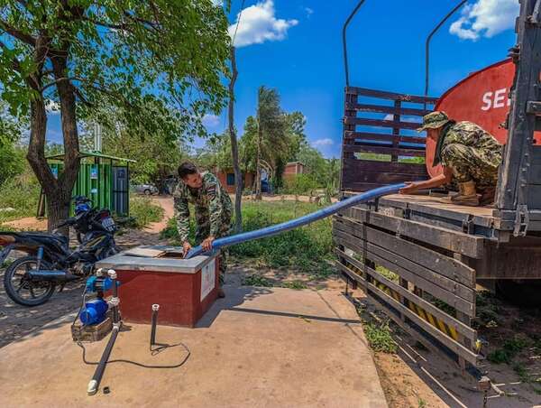 Operativo “Y jeroja”: distribuirán 200 mil litros de agua en comunidades del Chaco - Nacionales - ABC Color