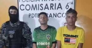 Diario HOY | Linces capturan a motochorros tras robar G. 200.000 a cliente de un surtidor
