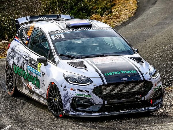 Diego Dominguez completó su primer Rally de Montecarlo