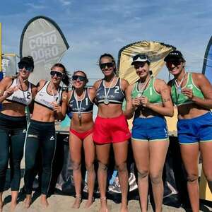 Vóleibol playa: Fiorella Núñez y Laura Ovelar, de gran racha - Polideportivo - ABC Color