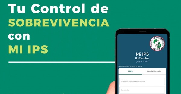 Jubilados pueden realizar el trámite de control de sobrevivencia a través de la aplicación MI IPS sin salir de casa