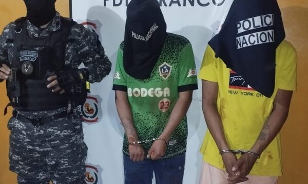 Capturan a dos bandidos que asaltaron a un joven en plena estación de servicios – Diario TNPRESS