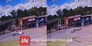  TRES PERSONAS LESIONADAS TRAS COLISIÓN EN OBLIGADO  - Itapúa Noticias