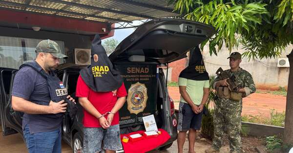 Diario HOY | Capturan a distribuidores mayoristas de cocaína en la vía pública