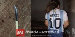 MUJER FUE APREHENDIDA TRAS HABER HERIDO A SU EX CON UN CUCHILLO - Itapúa Noticias