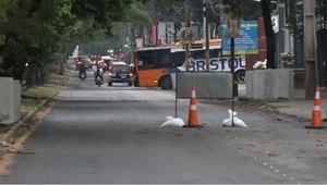 Obras en la avenida Mariscal López generan desvíos desde hoy
