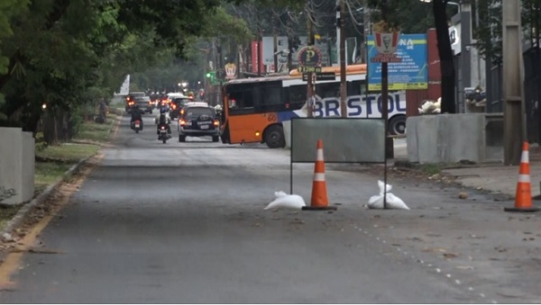 Obras en la avenida Mariscal López generan desvíos desde hoy