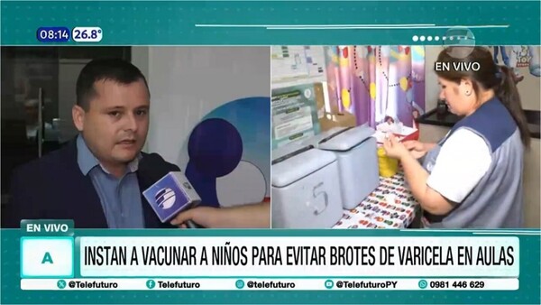 Salud insta a vacunar a los niños para prevenir brotes de varicela en las escuelas