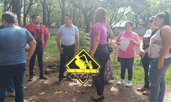 Conflicto entre director y padres del CRECE por tala de árboles para construir polideportivo