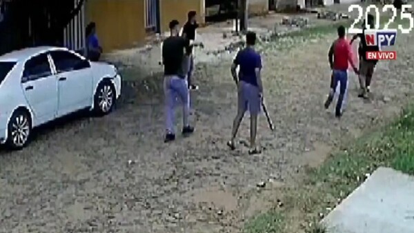 Luque: Vecinos redujeron a golpes a supuesto ladrón