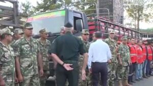 Envían agua potable al Chaco para combatir incendios - SNT