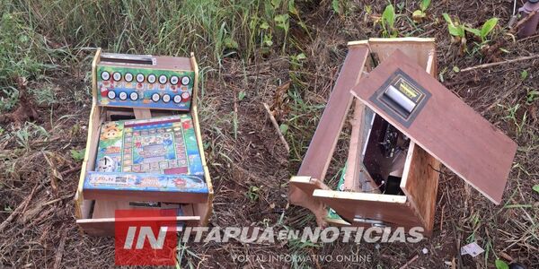 HURTARON UNA MÁQUINA TRAGAMONEDAS EN ITAPÚA POTY Y BUSCAN AL SUPUESTO AUTOR - Itapúa Noticias