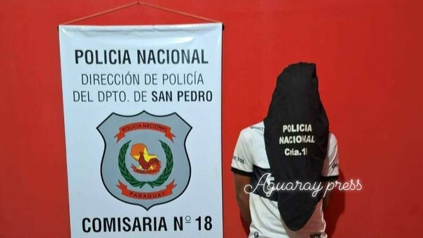 Cae autor confeso del homicidio de Osvaldo Varela en Santa Rosa del Aguaray