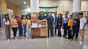 Estudiantes donan insumos al Hospital de Luque •