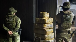 Incautan un total de 400 kilos de marihuana a orillas del río Paraná